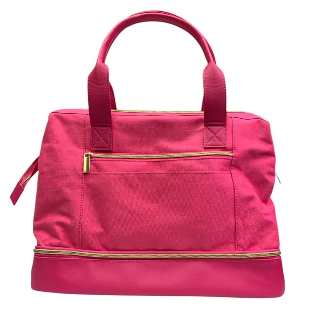 Pink - Member's Mark Mini Canvas Weekender Travel Bag with Removable Shoulder St